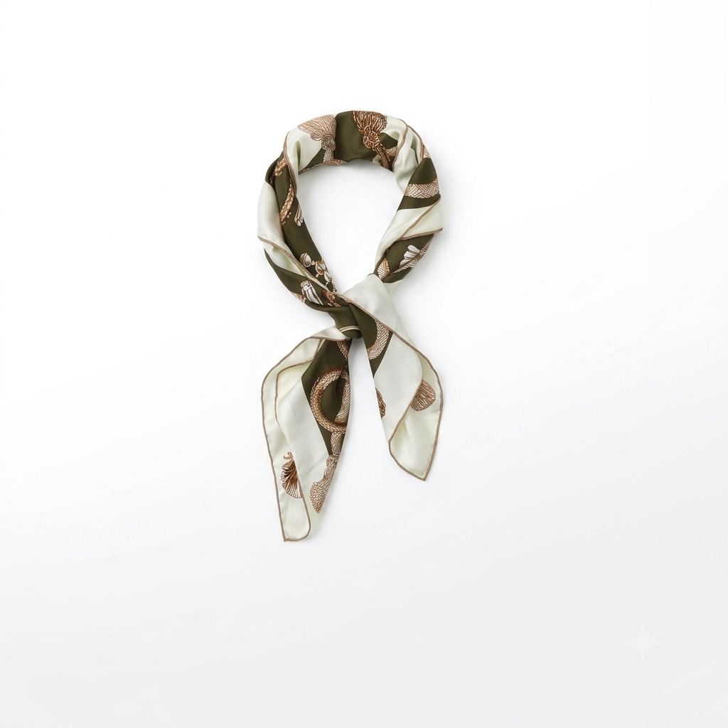 Heritage Equestrian Mulberry Silk Scarf