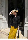 Designer Series-The Sable Crackle Silk Jacket