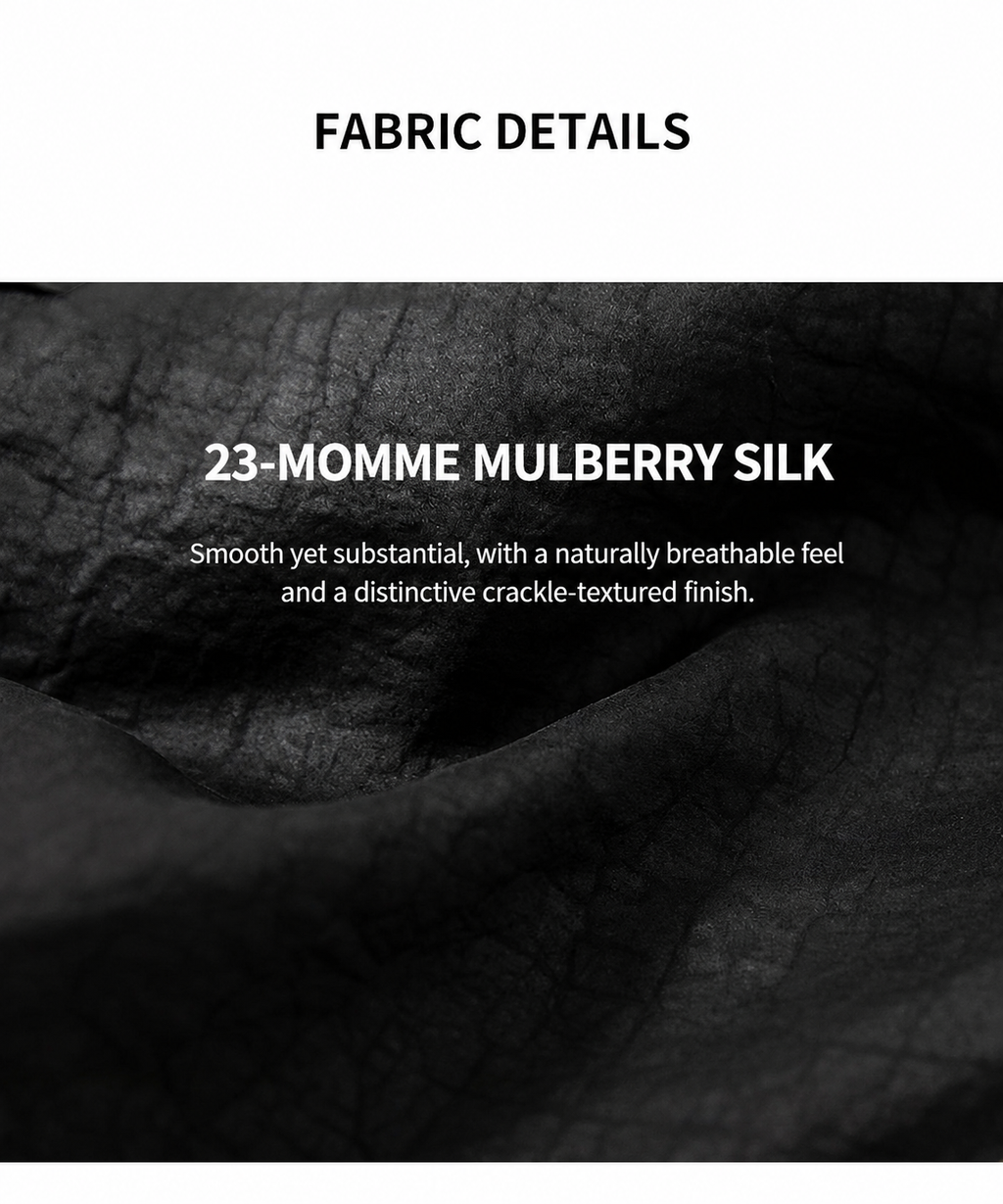 Designer Series-The Sable Crackle Silk Jacket