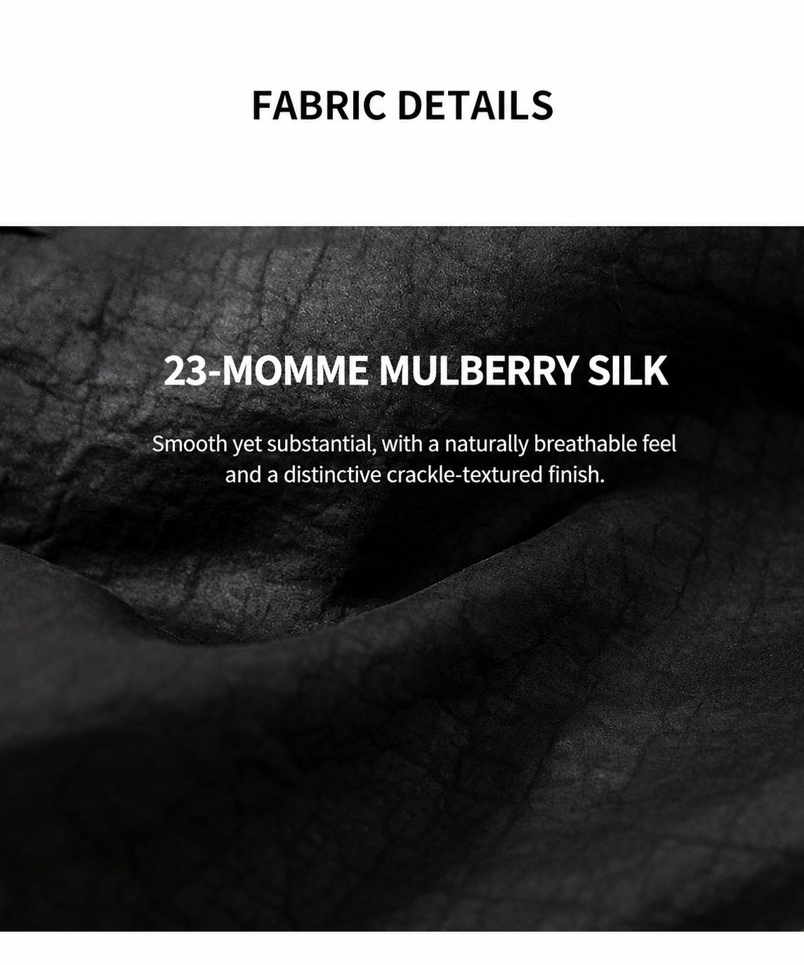 Designer Series-The Sable Crackle Silk Jacket