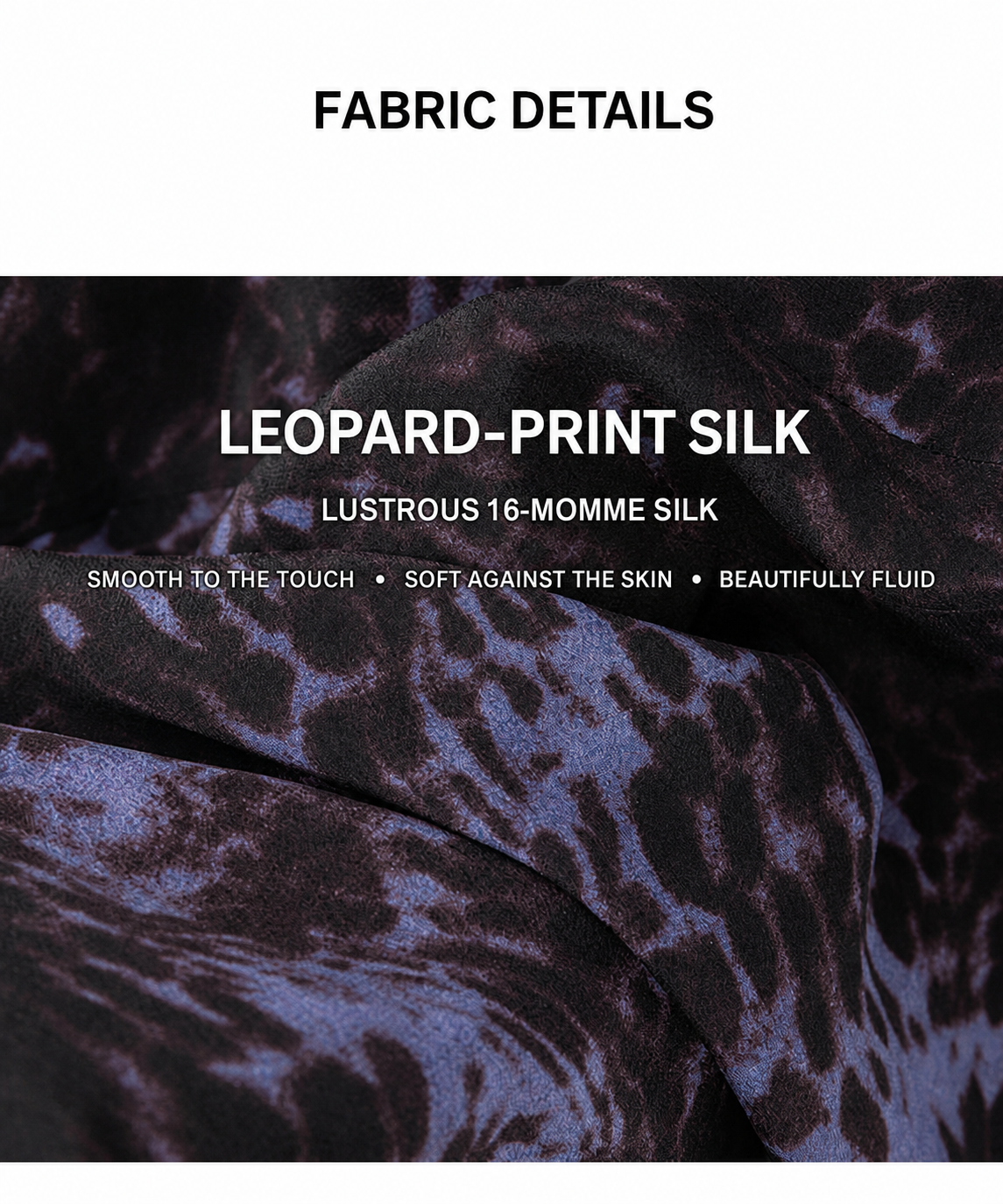 The Vesper Violet Leopard Silk Maxi Dress