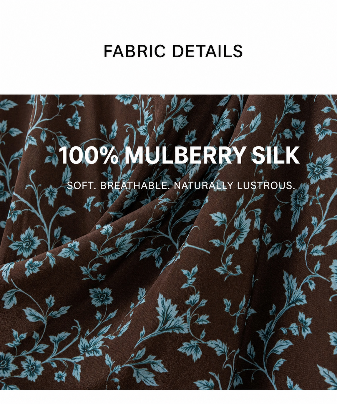 Designer Series - The Celeste Vine-Print Silk Maxi Dress