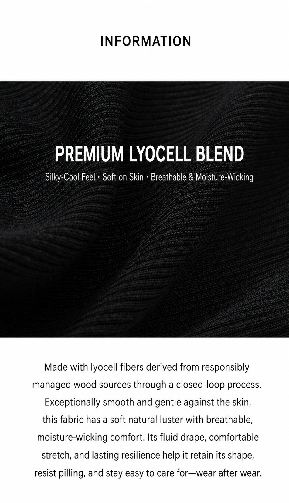 Tie-Neck Lyocell Knit Vest